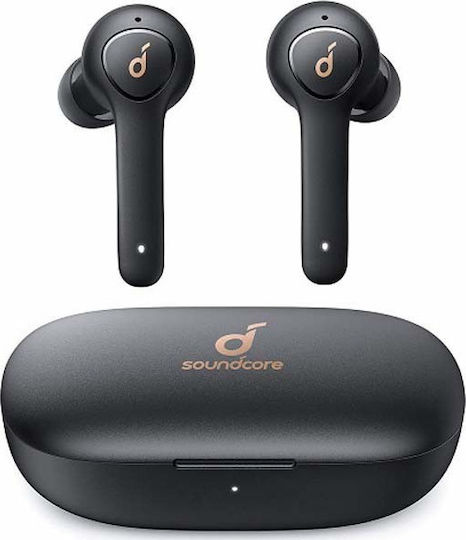 Soundcore by Anker Life Note In-ear Bluetooth Handsfree Earphones with Sweat Resistance and Charging Case Black vue 4