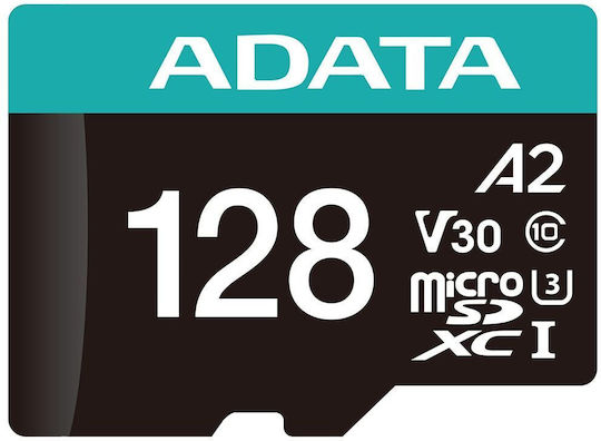 Adata Premier Pro SDXC 128GB U3 V30 A2 UHS-I With Adapter view 4