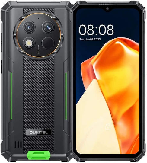 Oukitel G1 Dual SIM (6GB/256GB) Resistant Smartphone Black/Green view 1
