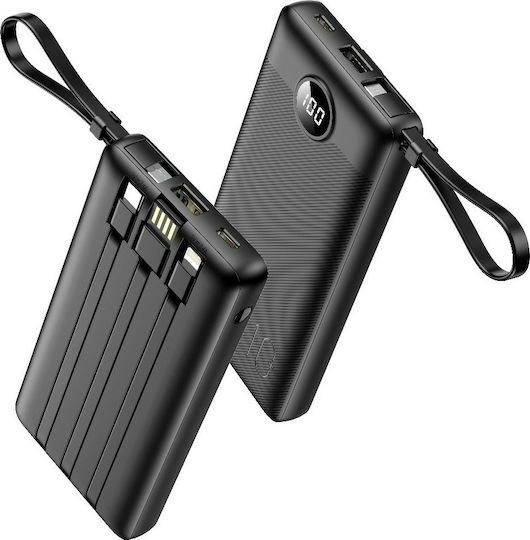 Veger C10 VP1116 Power Bank 10000mAh with USB-A Port Black
