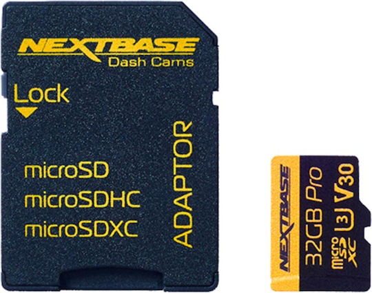 NextBase NextBase SDXC 32GB U3 V30 30MB/s Memory Card with Adapter view 2