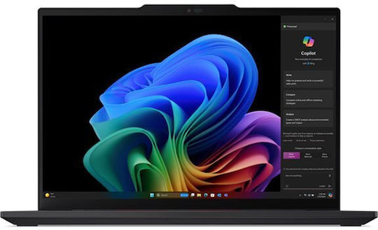 Lenovo ThinkPad T14s Gen 6 14" IPS FHD+ (Snapdragon-X Elite X1E-78-100/32GB/1TB SSD/W11 Pro) (UK Keyboard) view 8