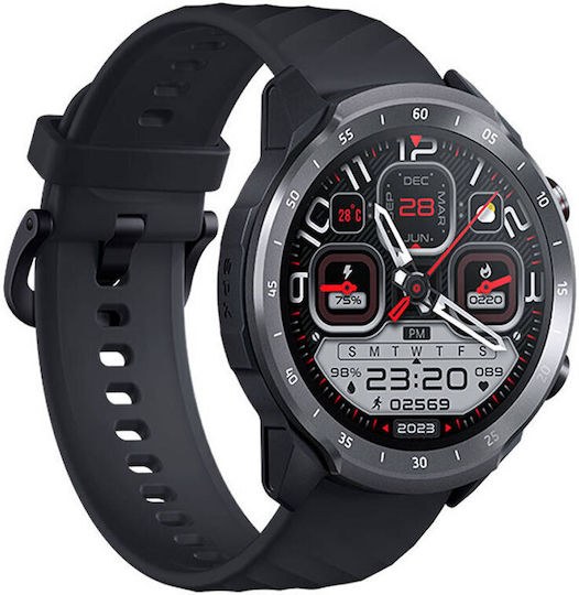 Mibro Watch A2 with Heart Rate Monitor (Black)