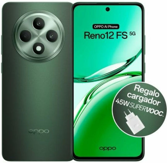 Oppo Reno12 FS 5G Dual SIM (12GB/512GB) Olive Green view 5