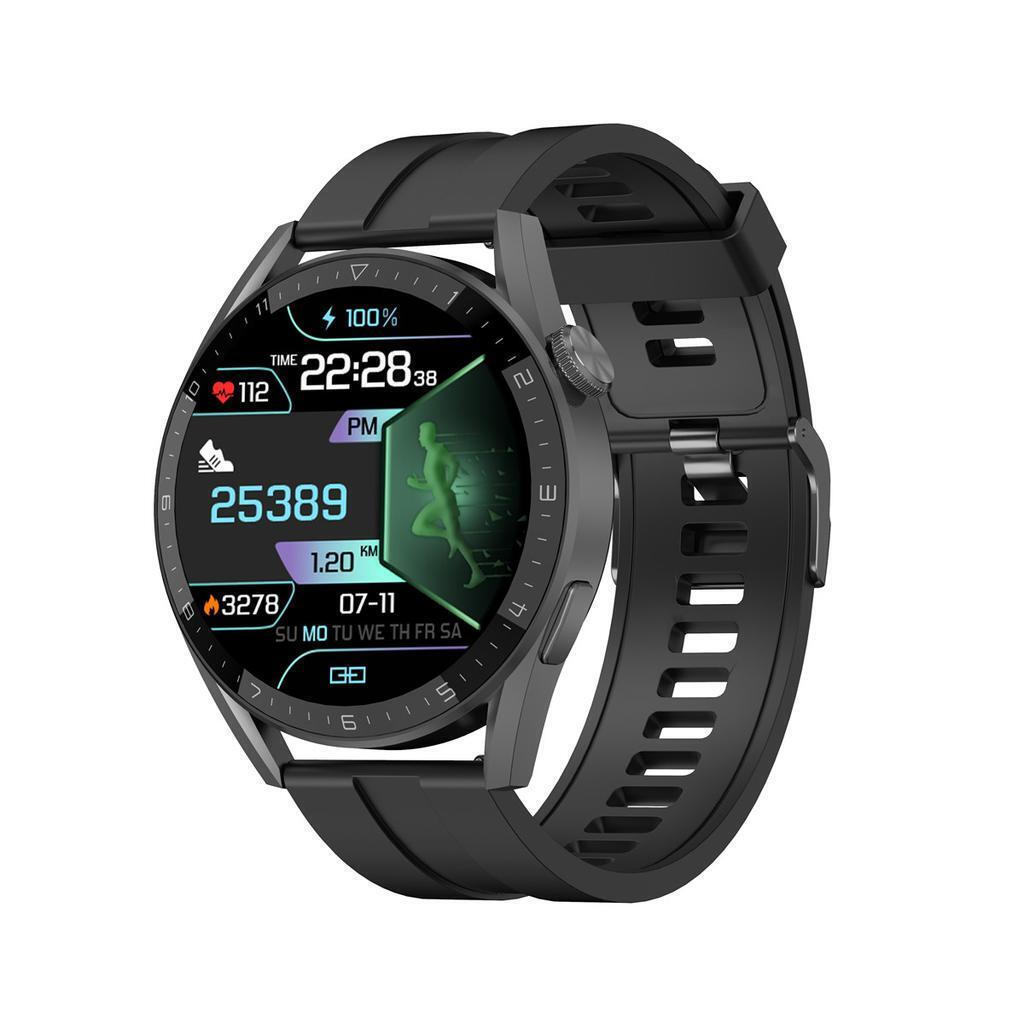 DeltaFiT Max Smartwatch with Heart Rate Monitor (Black) vue 2
