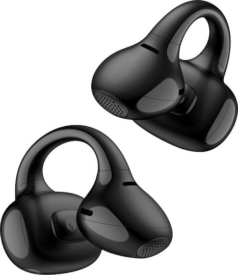 Edifier LolliClip Open Ear Bluetooth Handsfree Earphones with Sweat Resistance and Charging Case Black view 3