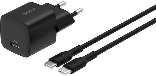 Belkin BoostCharge Set Power Bank 20000mAh with USB-A Port and 2 USB-C Ports Black view 4