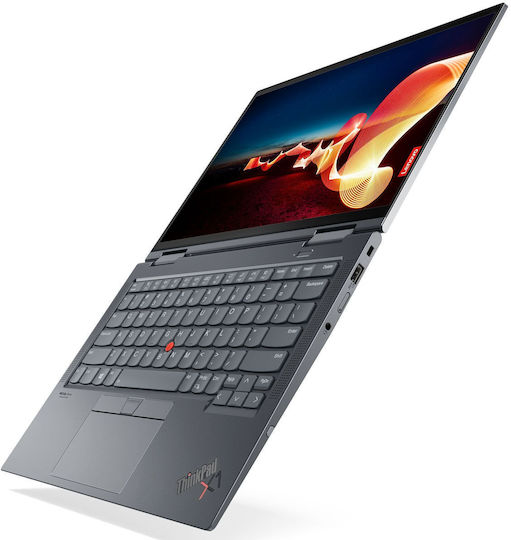Lenovo ThinkPad X1 Yoga Gen 6 14" IPS FHD+ (i7-1185G7/16GB/1TB SSD/W10 Pro) Storm Grey (UK Keyboard) view 6