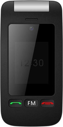 Artfone Artfone C10 Flip Dual SIM Mobile with Large Buttons Black view 4