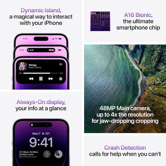 Apple iPhone 14 Pro Max 5G (6GB/512GB) Deep Purple view 8