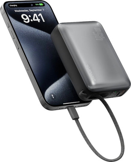 4Smarts Power Bank 20000mAh 45W with USB-A Port Gray vue 3