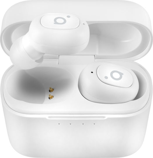 Acme BH420W In-ear Bluetooth Handsfree Earphones with Charging Case White view 6