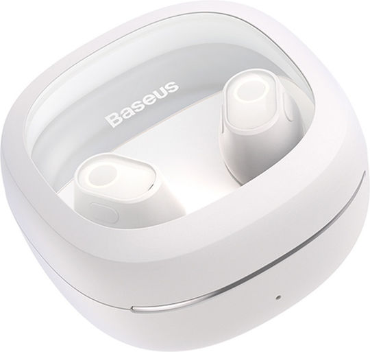Baseus Bowie WM02+ In-ear Bluetooth Handsfree Earphones with Charging Case White view 6