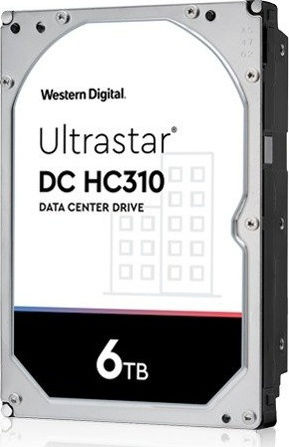 Western Digital Ultrastar DC HC310 6TB HDD Hard Drive 3.5" SATA III 7200rpm with 256MB Cache for Server HUS726T6TALE6L4