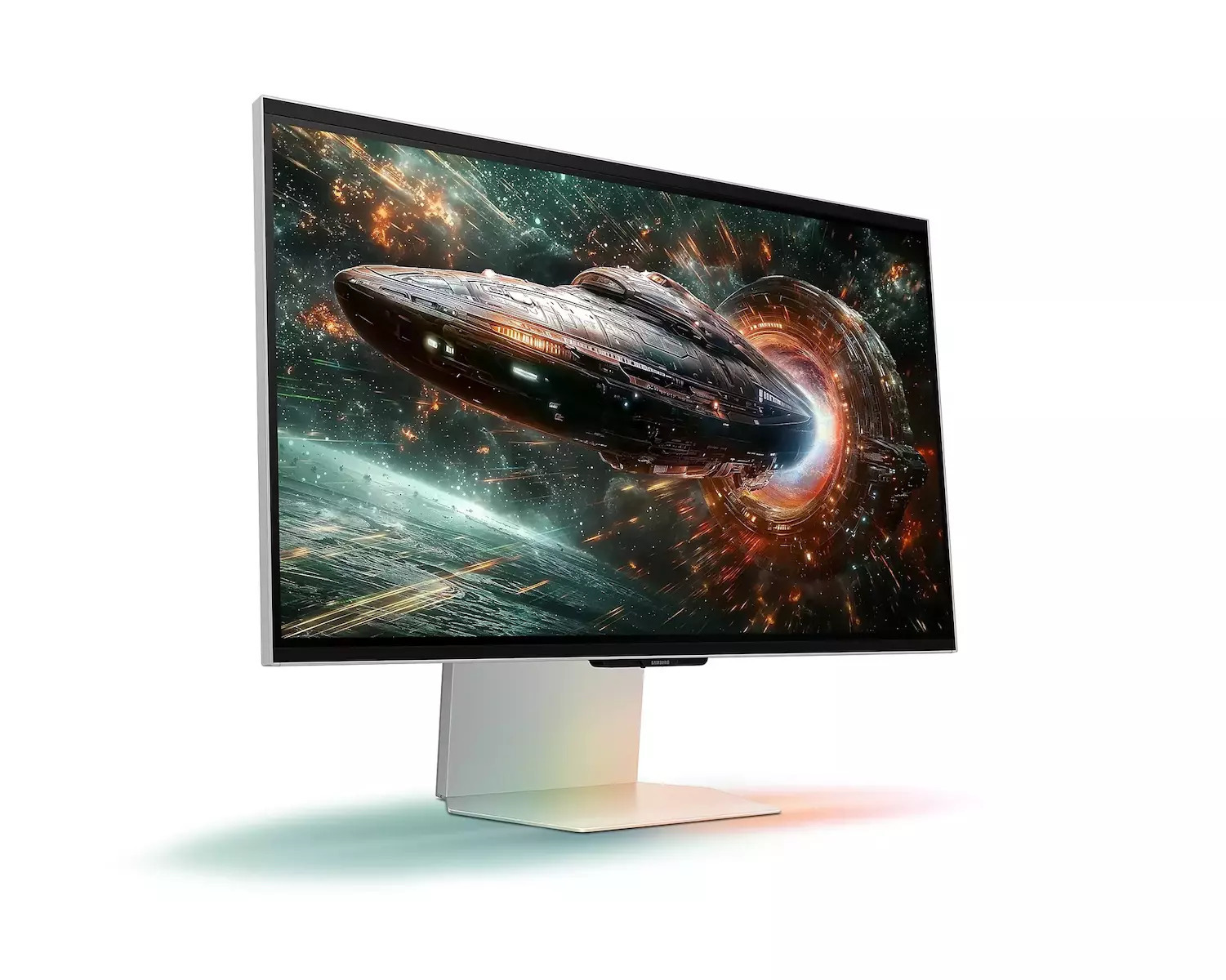 Samsung Odyssey 3D G90XF IPS HDR Gaming Monitor 27" 4K 3840x2160 165Hz with Response Time 1ms GTG view 2