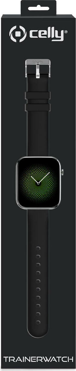 Celly Trainer Square Smartwatch (Black) view 5