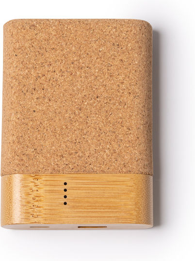 KOBE Power Bank 5000mAh with USB-A Port Beige view 1