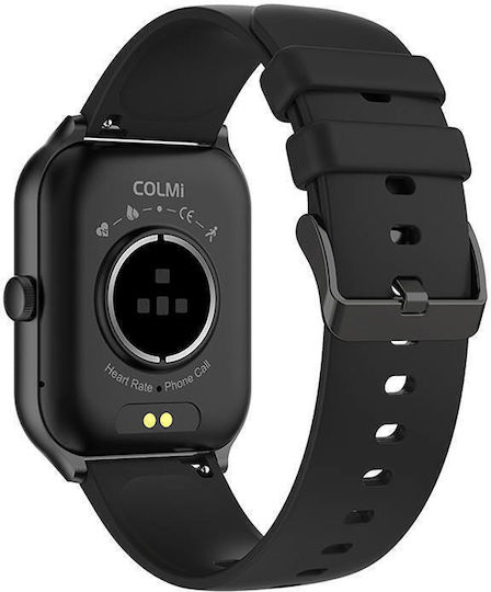 Colmi P60 Smartwatch with Heart Rate Monitor (Black) view 4