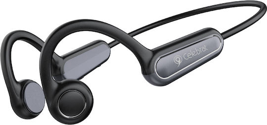 Celebrat SE9 Bone Conduction Bluetooth Handsfree Earphones with Sweat Resistance Black