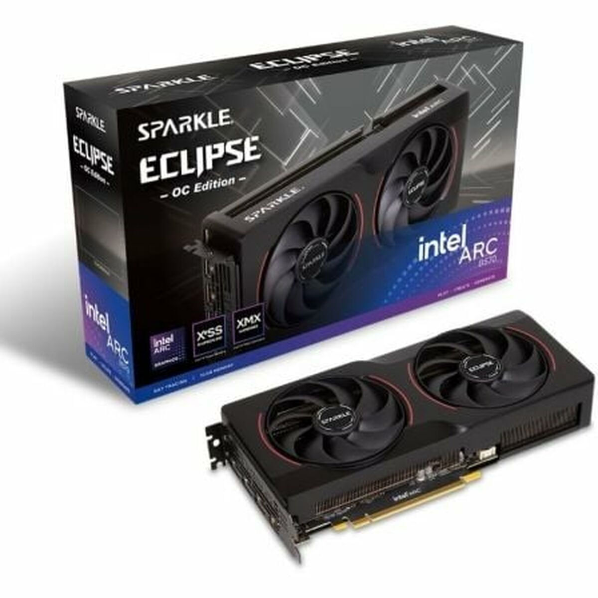 Sparkle ARC B570 10GB GDDR6 Eclipse OC Graphics Card 1A1-S00440700G view 1
