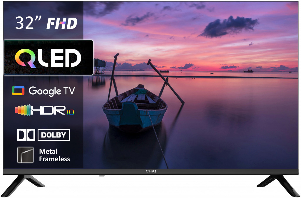 CHiQ Smart TV 32" Full HD QLED LKD32QM10GP HDR (2025)