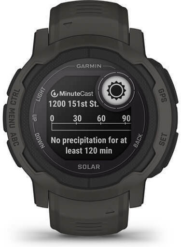 Garmin Instinct 2 Solar 45mm Waterproof Smartwatch with Heart Rate Monitor (Graphite) view 9