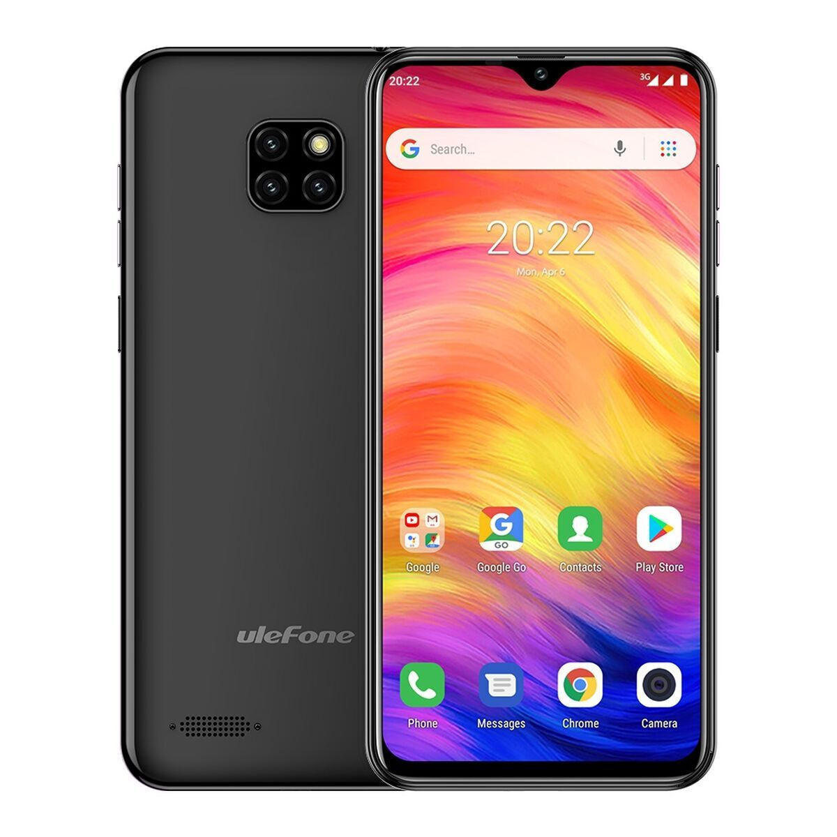 Ulefone Armor 34 Plus 5G Dual SIM (16GB/512GB) Resistant Smartphone Black view 5