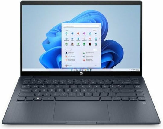 HP x360 14-ek2003ns 14" FHD Touchscreen (Ultra 7-150U/16GB/512GB SSD/W11 Home) Space Blue (ES Keyboard)