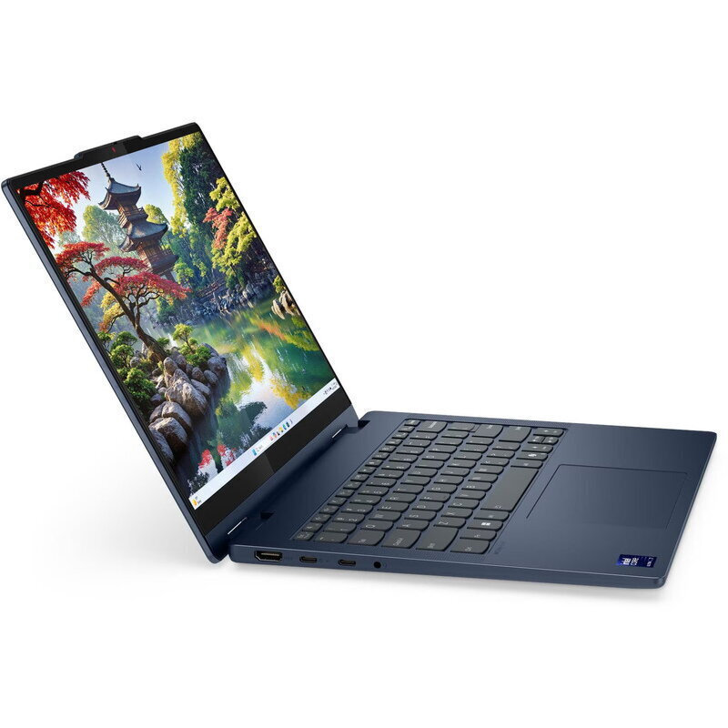 Lenovo IdeaPad 5 2-in-1 14IAL10 14" OLED FHD+ Touchscreen (Ultra 5-225H/16GB/1TB SSD/No OS) Cosmic Blue (International English Keyboard) view 9