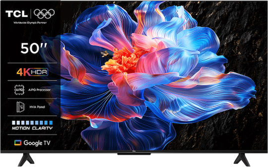 TCL Smart Television 50" 4K UHD LED 50P6K HDR (2025) view 1
