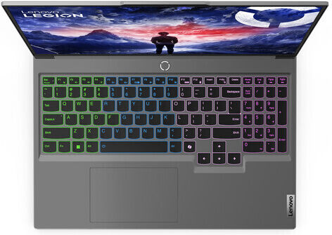 Lenovo Legion 5 16IRX9 16" IPS QHD+ 240Hz (i9-14900HX/32GB/1TB SSD/GeForce RTX 4070/W11 Home) Luna Grey (US Keyboard) vue 2