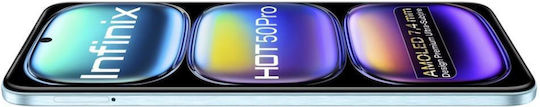 Infinix HOT 50 Pro Dual SIM (8GB/256GB) Glacier Blue view 8