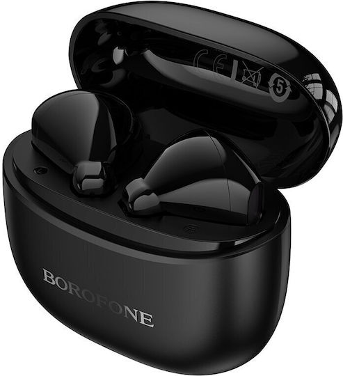 Borofone BW88 In-ear Bluetooth Handsfree Earphones with Charging Case Black view 3