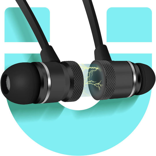 Avizar HF-BT-BK-FAFA In-ear Bluetooth Handsfree Earphones Black Ansicht 4