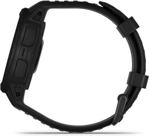 Garmin Instinct 2 Solar Tactical Edition 45mm Waterproof Smartwatch with Heart Rate Monitor (Black) view 6