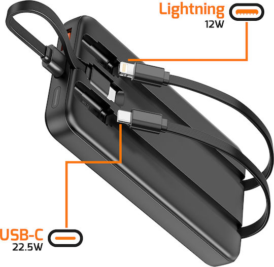 Maxexcell Power Bank 10000mAh Black view 3