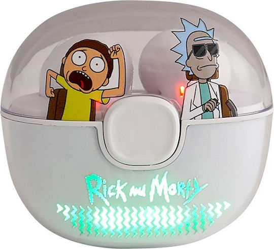 Rick And Morty Tws In-ear Bluetooth Handsfree Earphones with Charging Case Gray