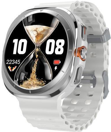 X7 Smartwatch with Heart Rate Monitor (Silver)