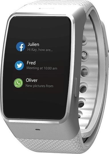 MyKronoz ZeWatch 4 Stainless Steel (White) view 1
