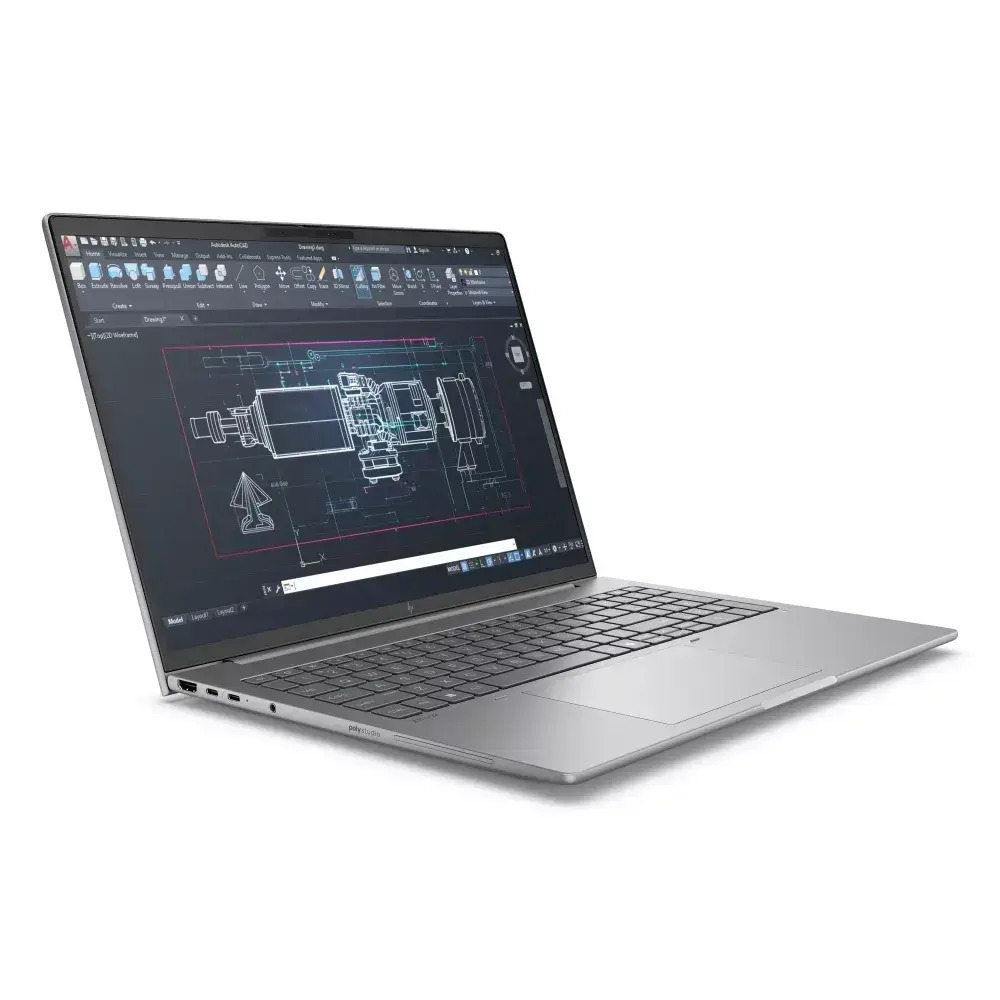 HP ZBook 8 G1i 16 16" UHD 120Hz (Ultra 7-265H/64GB/500GB SSD/RTX 500 Ada/W11 Pro) (International English Keyboard) view 7