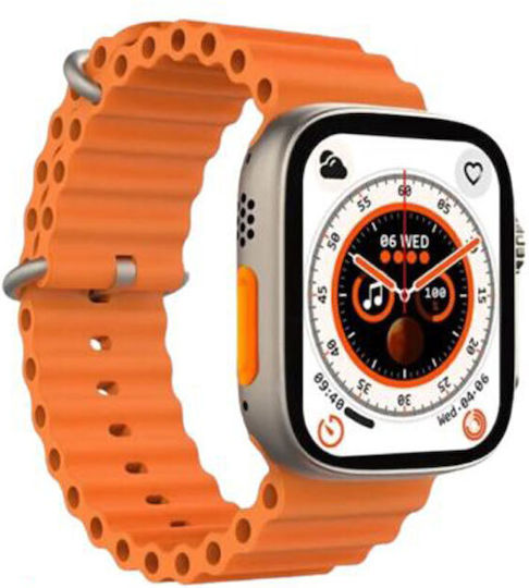 Earldom SW10 Smartwatch with Heart Rate Monitor (Silver)