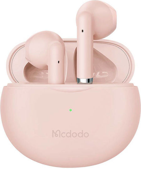 Mcdodo HP-2780 Earbud Bluetooth Handsfree Earphones with Charging Case Pink view 2