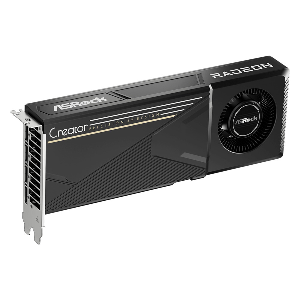 ASRock Radeon AI Pro R9700 32GB GDDR6 Creator Graphics Card view 5