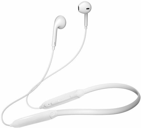 Dudao U5B In-ear Bluetooth Handsfree Earphones White view 2