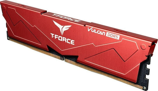 TeamGroup Vulcan XMP 32GB DDR5 RAM with 2 Modules (2x16GB) and 6400 Speed for Desktop (FLRD532G6400HC40BDC01) vue 3