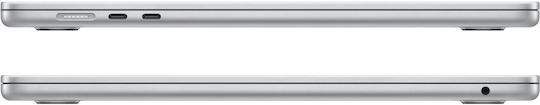 Apple MacBook Air 15" (2023) 15.3" Retina Display (M2-8‑core/8GB/512GB SSD) Silver (International English Keyboard) view 6