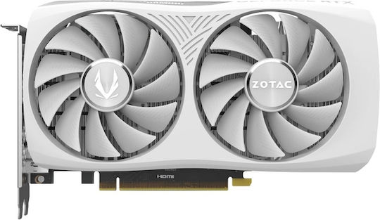 Zotac GeForce RTX 4060 8GB GDDR6 Twin Edge OC White Edition Graphics Card vista 2