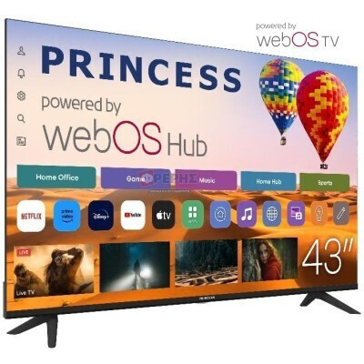 Princess Smart TV 43" HD Ready LED TVLED43PS HDR (2026)