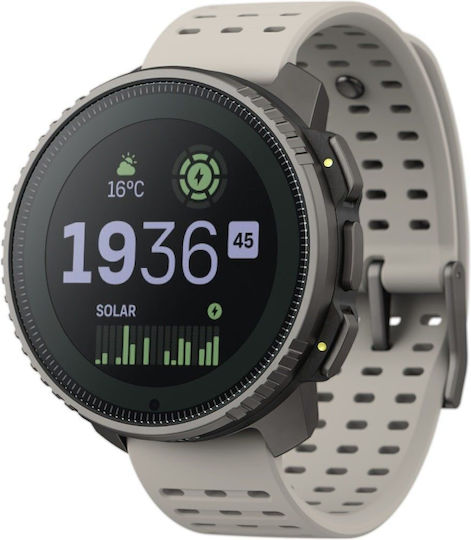 Suunto Vertical Titanium 49mm Waterproof Smartwatch with Heart Rate Monitor (Sand) view 4