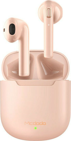 Mcdodo HP-7882 Earbud Bluetooth Handsfree Earphones with Charging Case Pink view 1